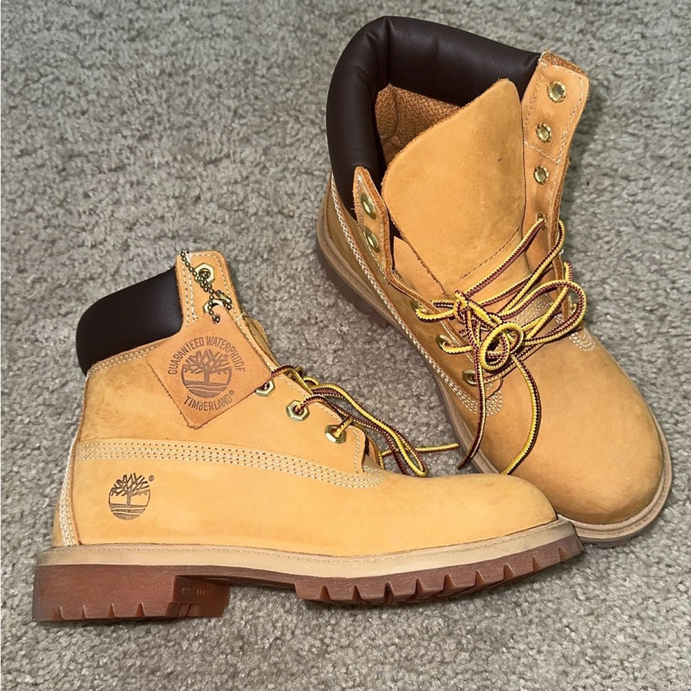 Timberland, big kids size 4, worn twice